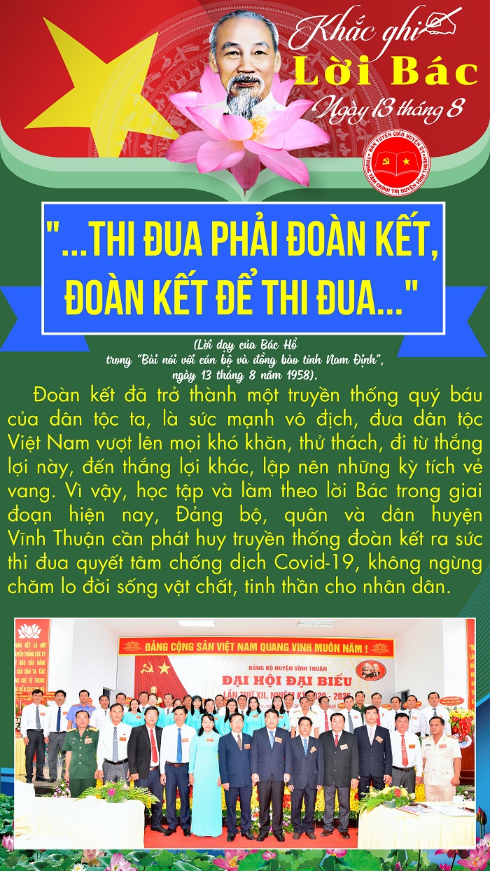 Khắc ghi lời Bác ngày 13-8