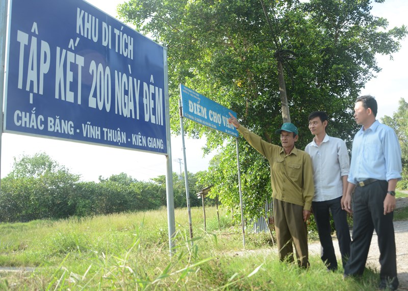 Thăm lại nơi lưu dấu Khu di tích tập kết 200 ngày đêm