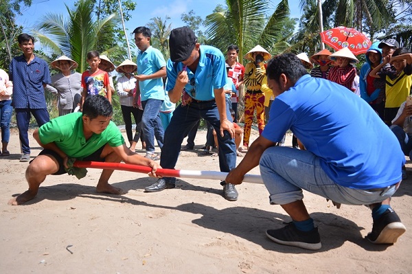 Hội thao chào mừng Tết Chôl chnăm Thmây đồng bào dân tộc Khmer huyện Vĩnh Thuận năm 2019