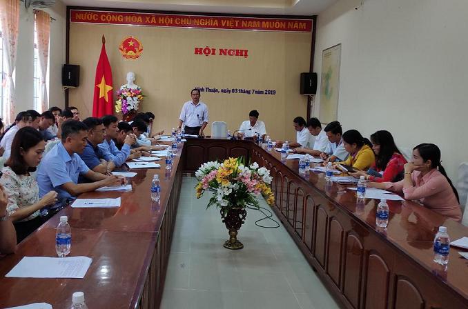 Vĩnh Thuận sơ kết tình hình thực hiện cơ chế một cửa, một cửa liên thông trong giải quyết thủ tục hành chính