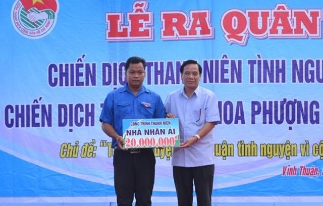 Ra quân Chiến dịch Thanh niên tình nguyện hè năm 2019