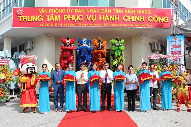 Trung tâm Phục vụ hành chính công tỉnh Kiên Giang chính thức đi vào hoạt động