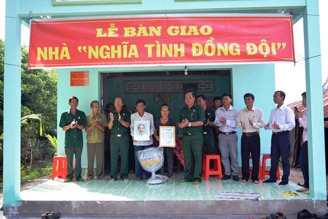 Hội Cựu chiến binh bàn giao nhà nghĩa tình đồng đội