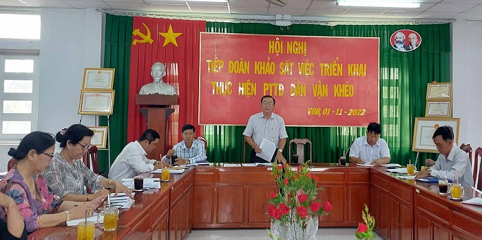 Xã Vĩnh Bình Bắc lan tỏa phong trào thi đua “Dân vận khéo”