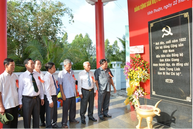 VAI TRÒ LỊCH SỬ CỦA CHI BỘ RANH HẠT ĐỐI VỚI PHONG TRÀO CÁCH MẠNG NGAY NHỮNG NĂM ĐẦU THÀNH LẬP