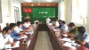 Chủ tịch UBND huyện kiểm tra tình hình kinh tế-xã hội quí 1/2020 xã Vĩnh Phong