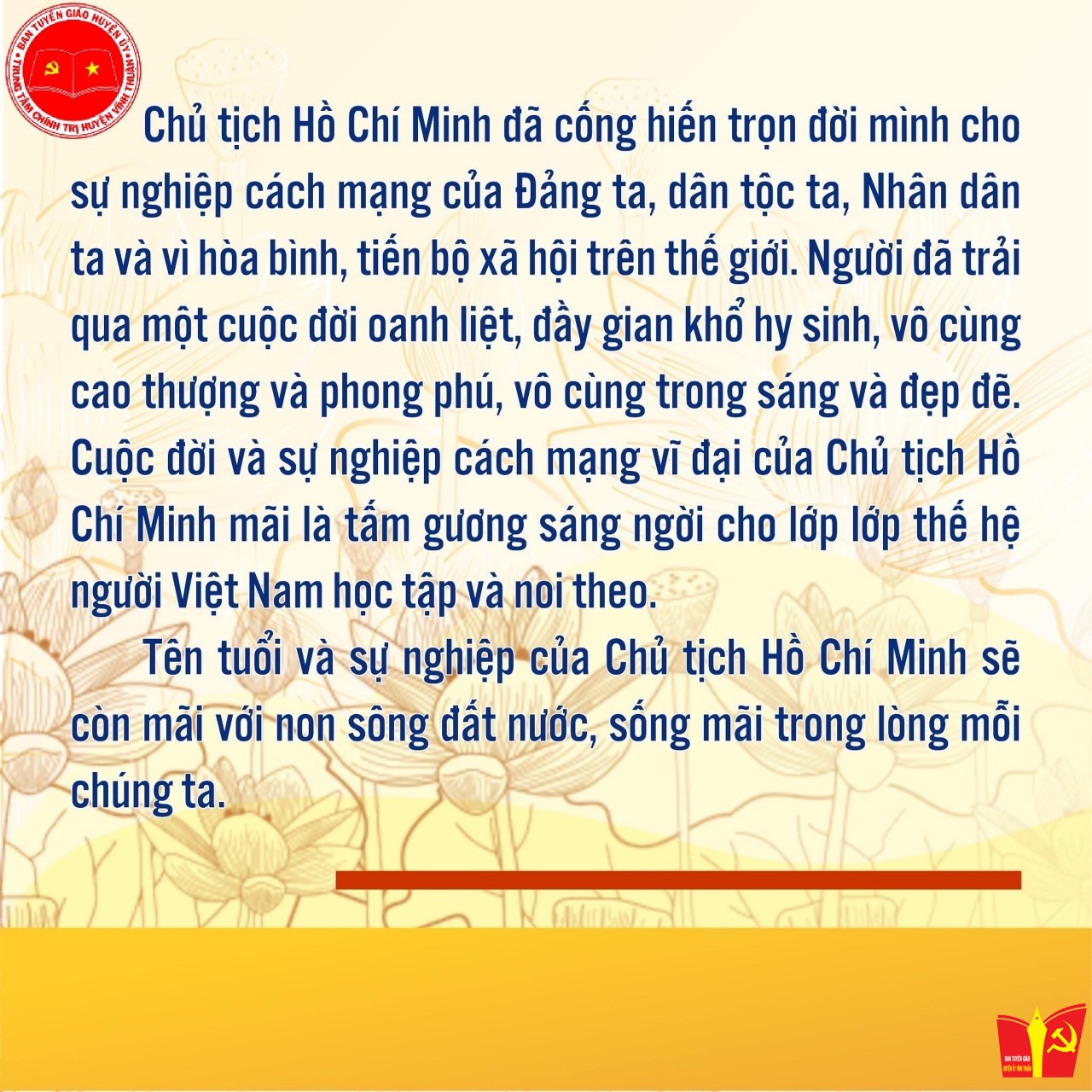 Thân thế, sự nghiệp cách mạng của Chủ tịch Hồ Chí Minh